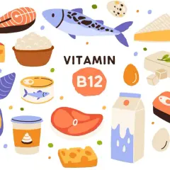 Witamina B12, której brak powoduje pocenie, znajduje się w rybach, mięsie, jajach, nabiale i serach.